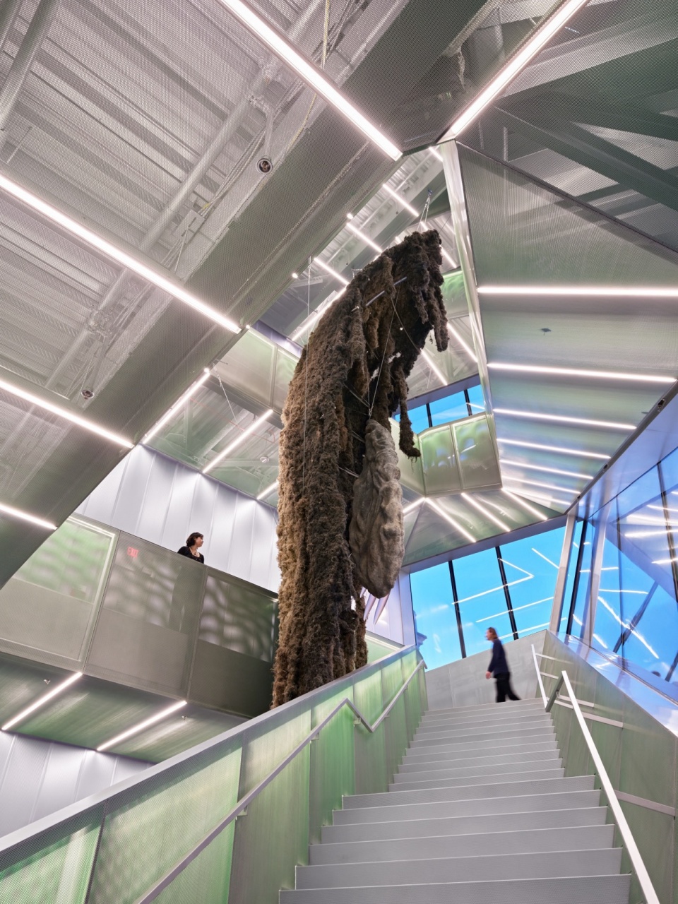 New expansion connected to the existing museum at 235 Bowery by OMA