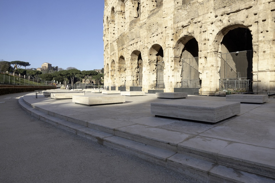 colosseum enhancement and revitalization of the southern ambulatory areas curated by stefano boeri interiors