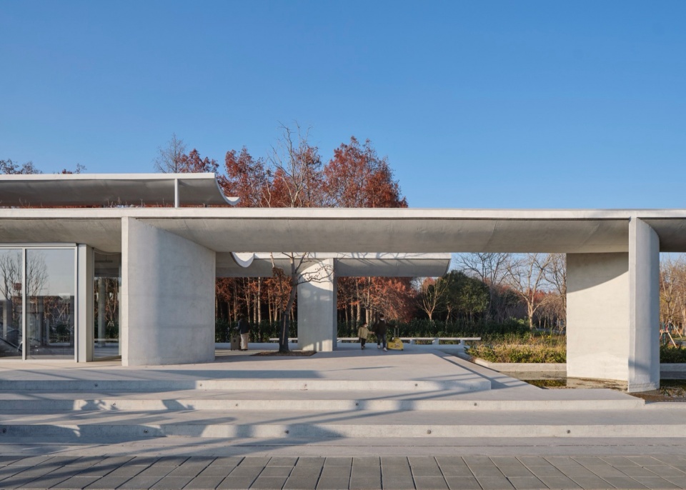 Emerging from Wetland East Kangqiao Station of Shanghai Airport Link by Original Design Studio TJAD