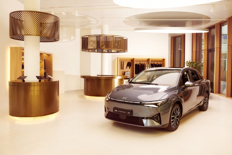XPENG Showroom in Copenhagen HofmanDujardin