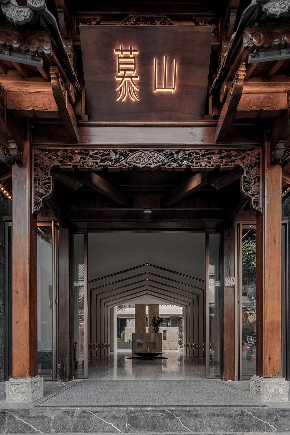 mushan resort hotel by kes design office