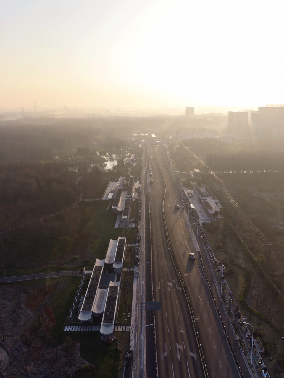 Emerging from Wetland East Kangqiao Station of Shanghai Airport Link by Original Design Studio TJAD