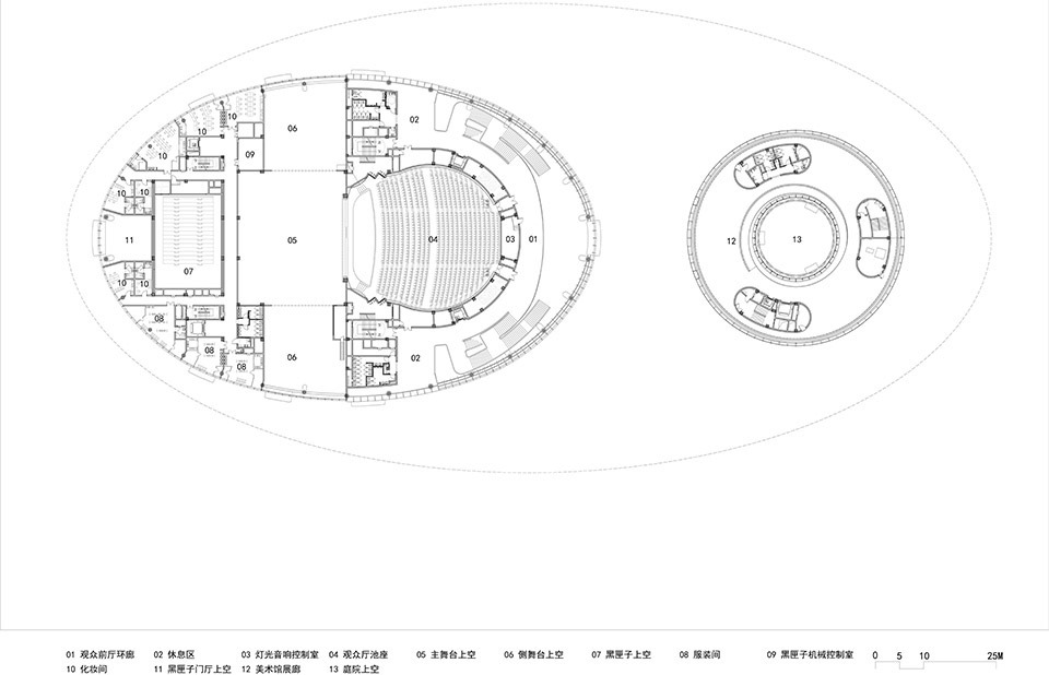 Ezhou Cultural Center Drawing