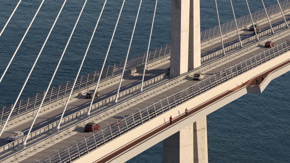 Kastela Bay Bridge by 3LHD Architects