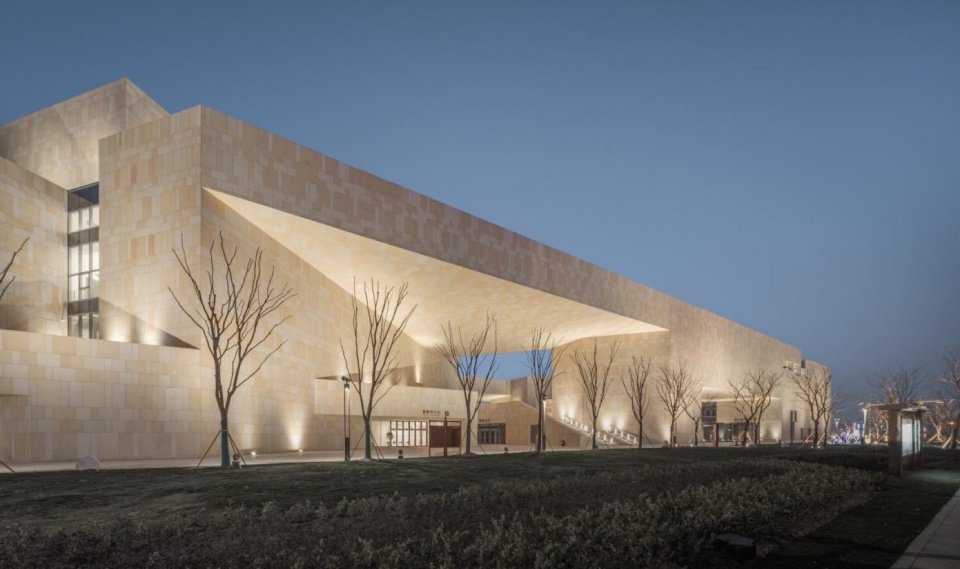 Theater of Haimen Cultural Center by Architects Engineers co ltd of Southeast University