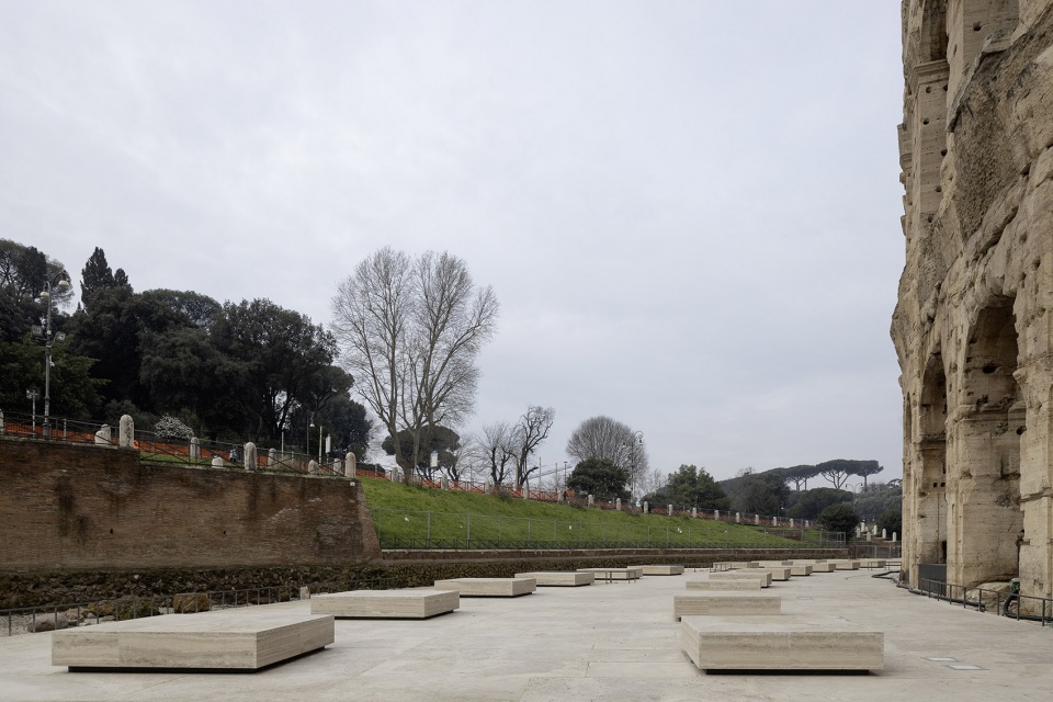 colosseum enhancement and revitalization of the southern ambulatory areas curated by stefano boeri interiors