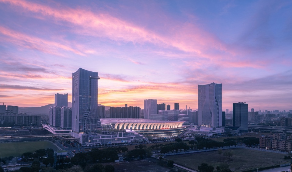 tod over station building complex of guangzhou baiyun station by architectural design research institute of scut co ltd