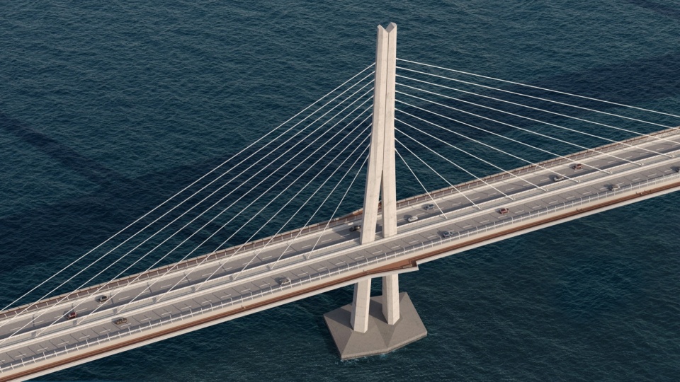Kastela Bay Bridge by 3LHD Architects