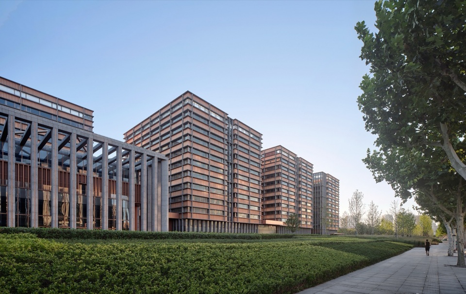 Shanghong Business Center Shanghai Modern Automobile Service Industry Agglomeration Putuo Shanghai by Atelier Z