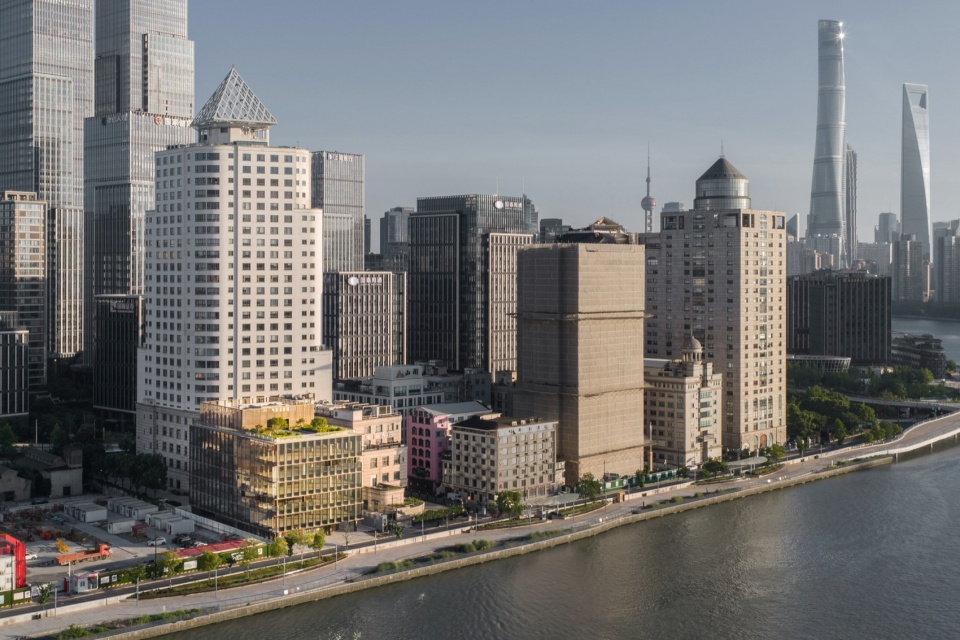 shanghai south bund garage renovation by gmp