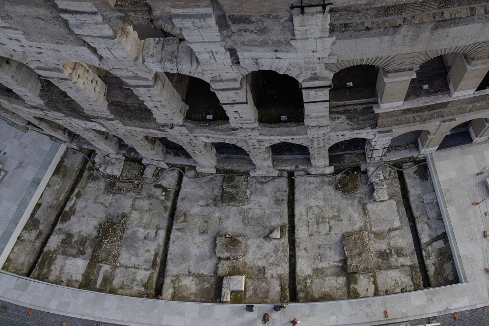 colosseum enhancement and revitalization of the southern ambulatory areas curated by stefano boeri interiors