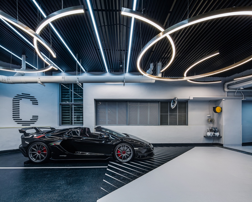 e carpark china by oft interiors ltd