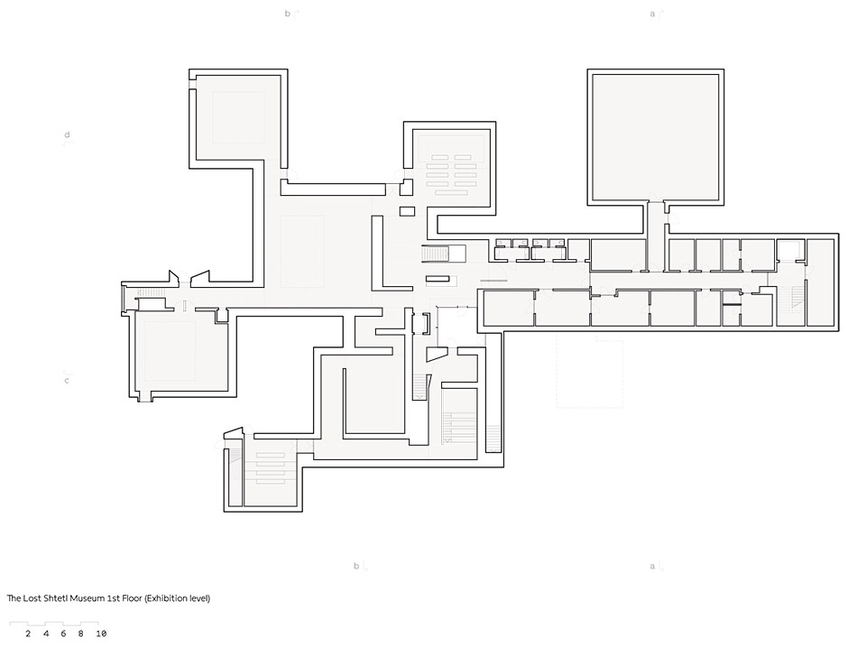 the lost shtetl jewish museum by lahdelma mahlamaki architects