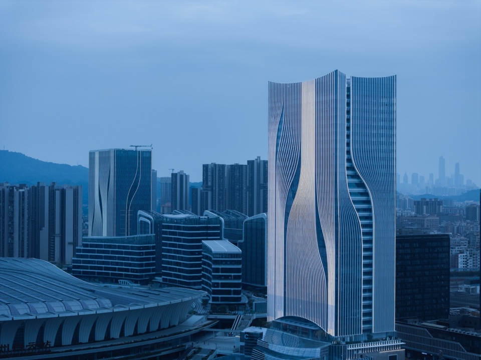 tod over station building complex of guangzhou baiyun station by architectural design research institute of scut co ltd