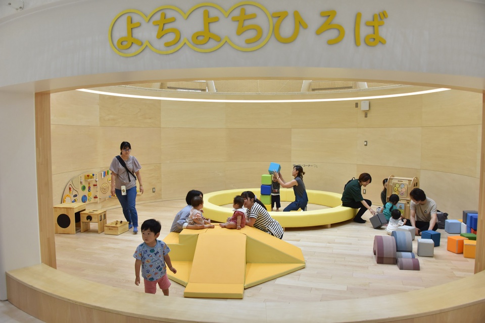 tsunami city indoor play facility by mikami