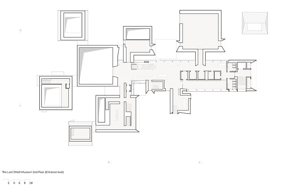 the lost shtetl jewish museum by lahdelma mahlamaki architects