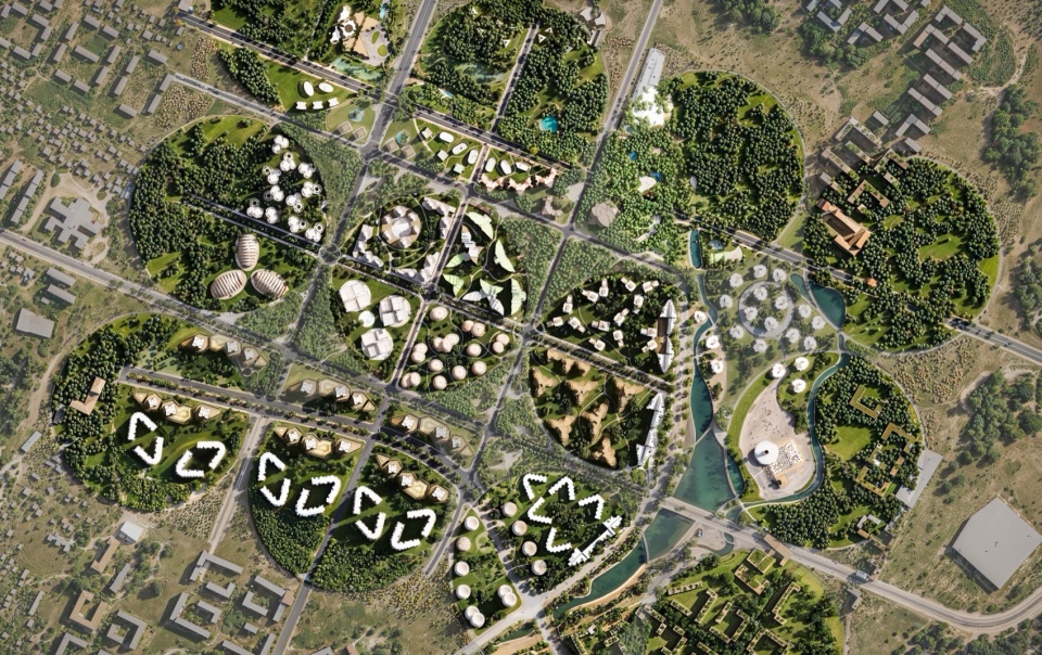 ALMATY GATES by Davide Macullo Architects