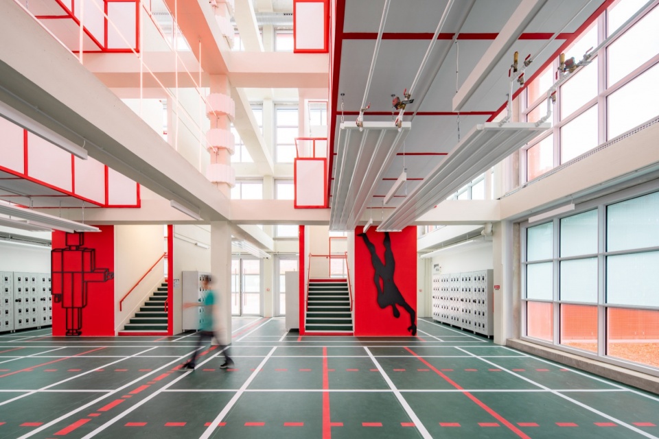 Anne Frank Middle School Rehabilitation by MARS Architectes