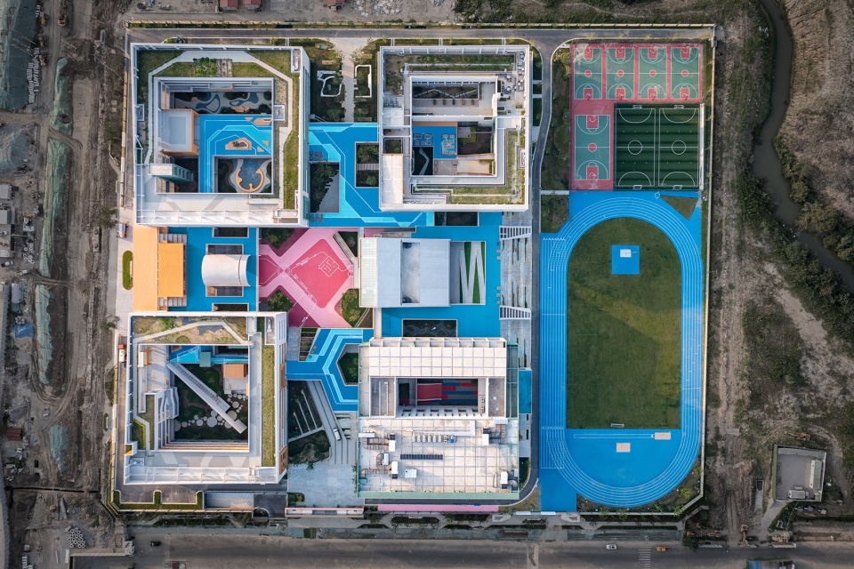 wuxi second luoshe central primary school by cd studio