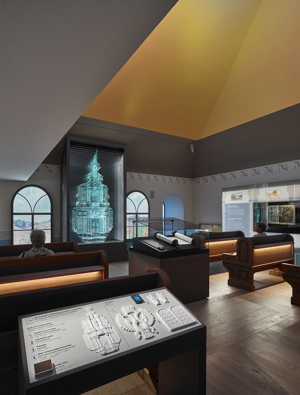 the lost shtetl jewish museum by lahdelma mahlamaki architects