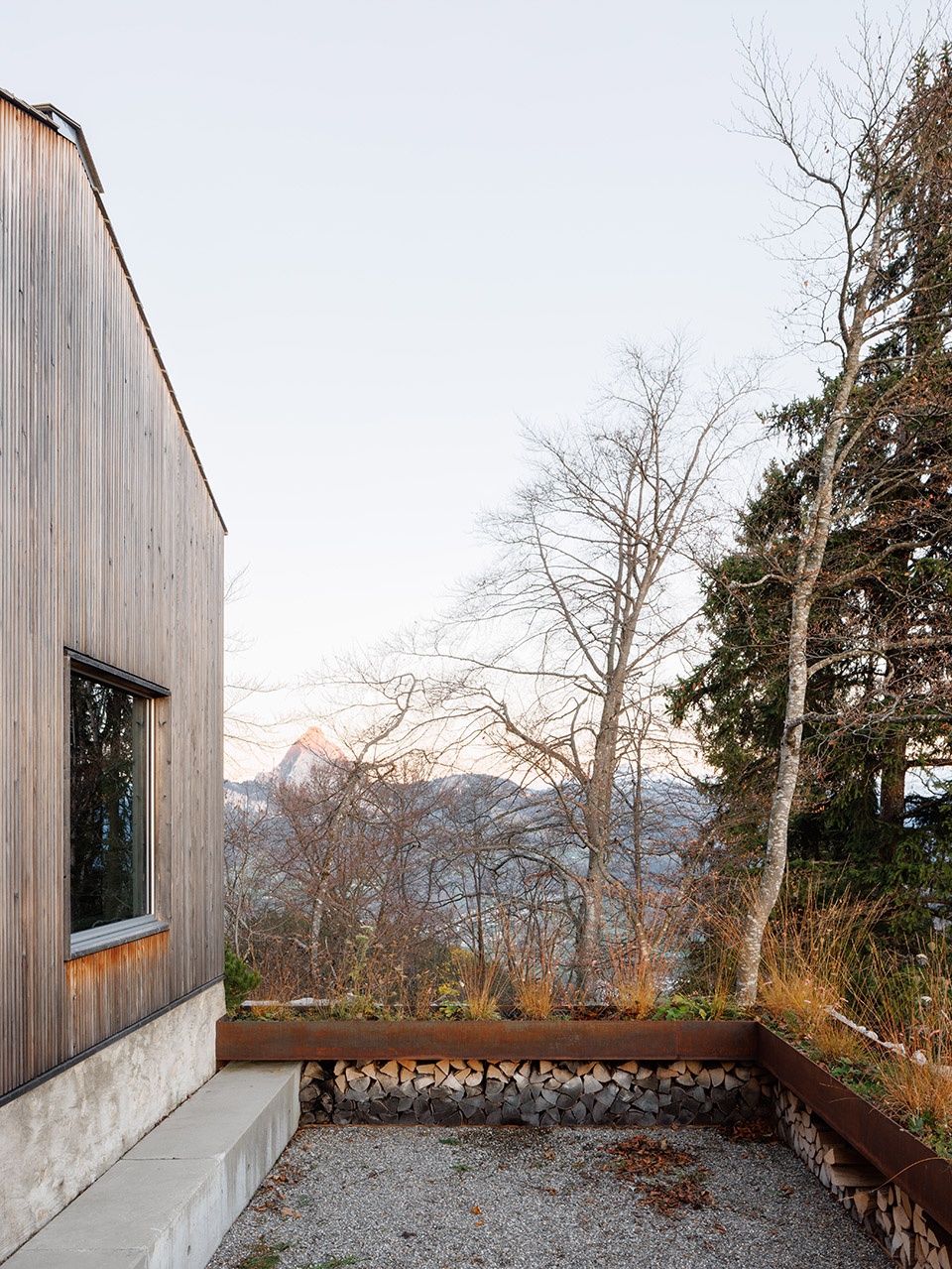 the swiss alpine cabin reconstruction by guca arch