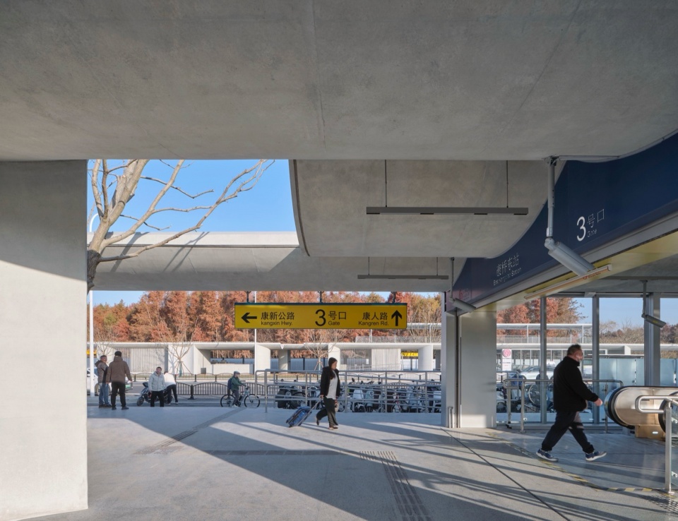 Emerging from Wetland East Kangqiao Station of Shanghai Airport Link by Original Design Studio TJAD