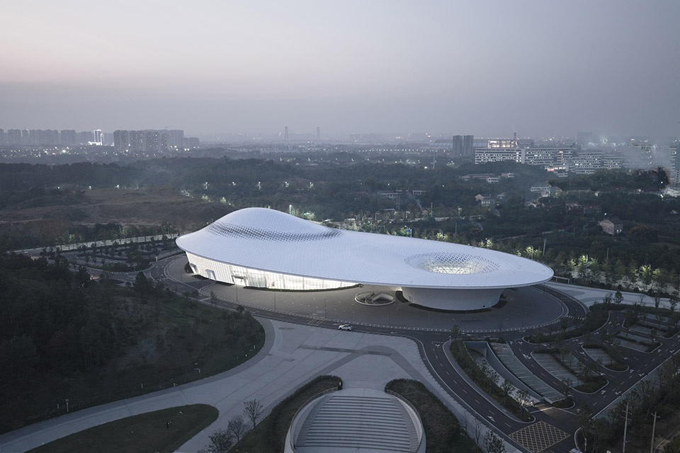 DLLE 景观的转换　中文版　建築　設計 Ezhou Cultural Center by CITIC General Institute of Architectural
