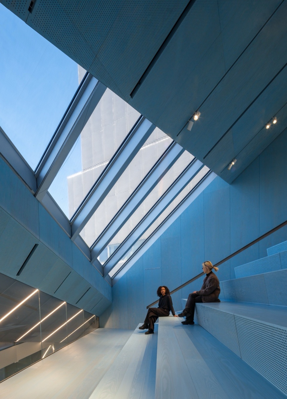 New expansion connected to the existing museum at 235 Bowery by OMA