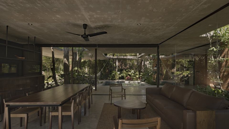 a forest in the house by equipo de arquitectura