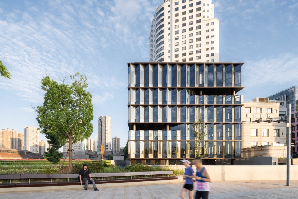 shanghai south bund garage renovation by gmp