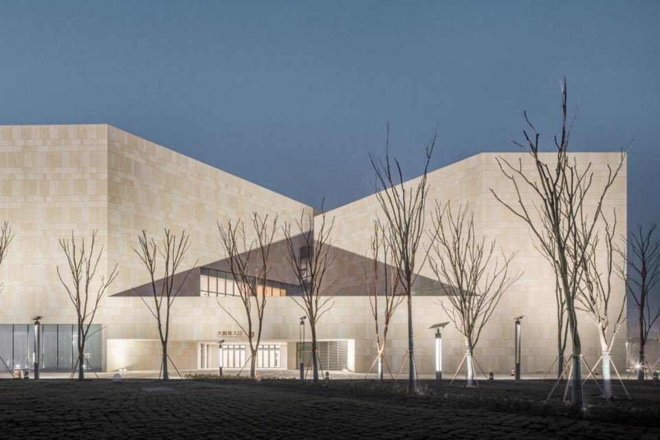 Theater of Haimen Cultural Center by Architects Engineers co ltd of Southeast University