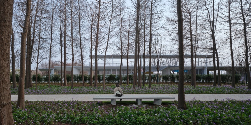Emerging from Wetland East Kangqiao Station of Shanghai Airport Link by Original Design Studio TJAD