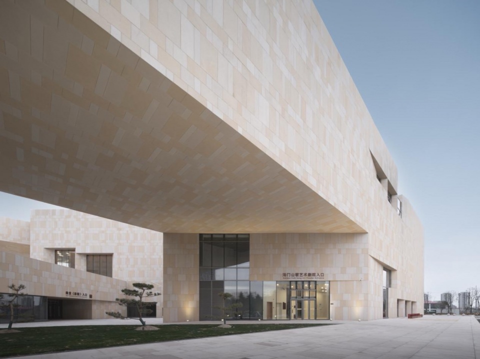 Theater of Haimen Cultural Center by Architects Engineers co ltd of Southeast University