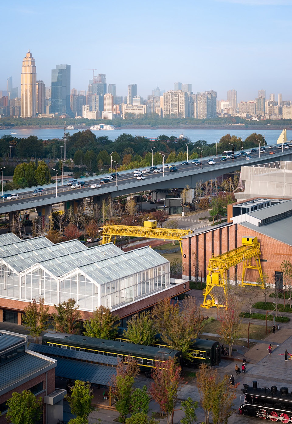 wuhan simeitang railway site cultural park by shuishi