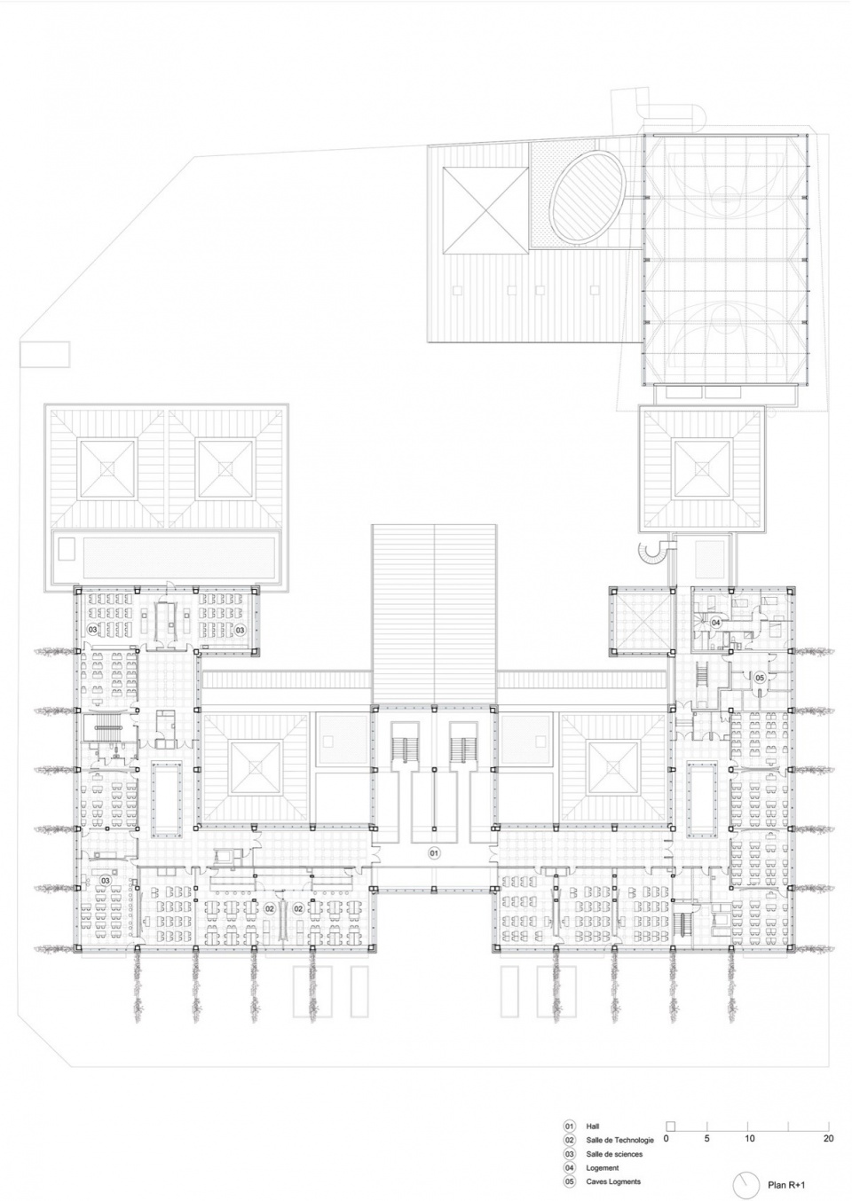 Anne Frank Middle School Rehabilitation by MARS Architectes