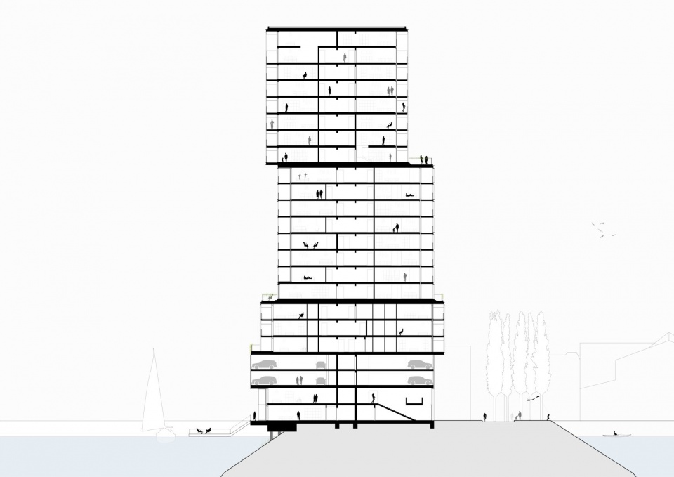 De Piek Stacks a New Urban Identity by KCAP
