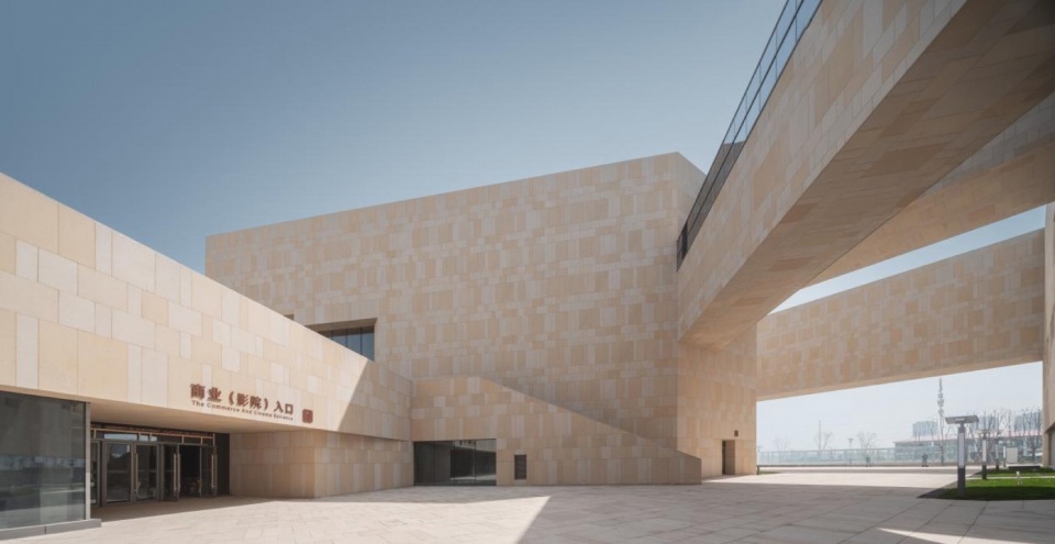 Theater of Haimen Cultural Center by Architects Engineers co ltd of Southeast University