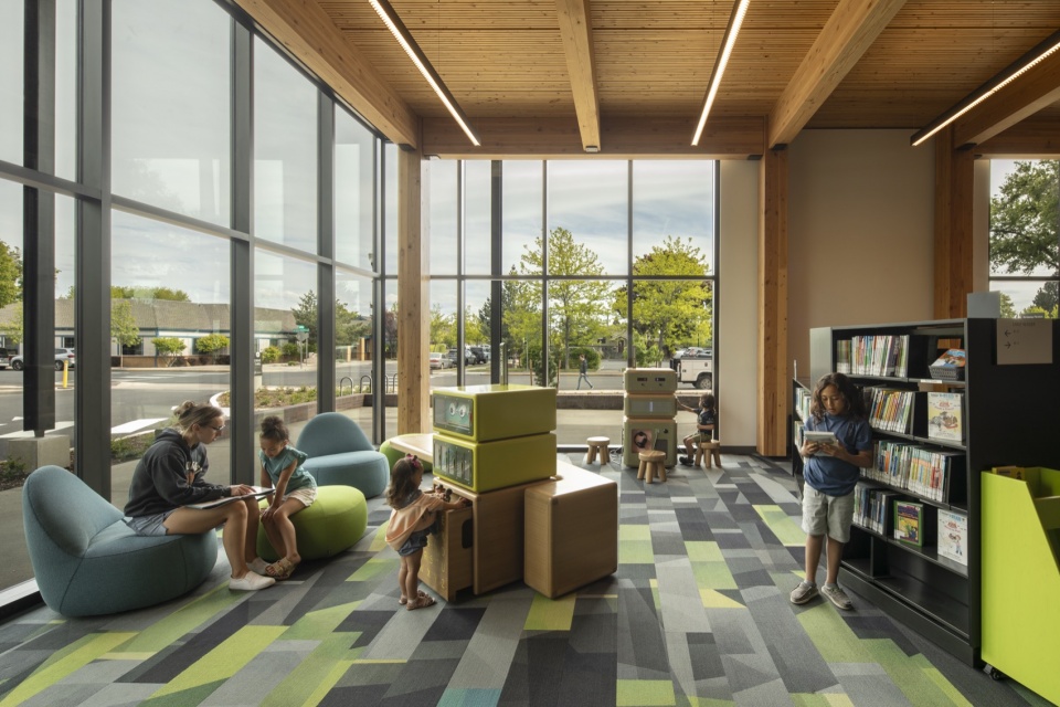 new oregon library by miller hull
