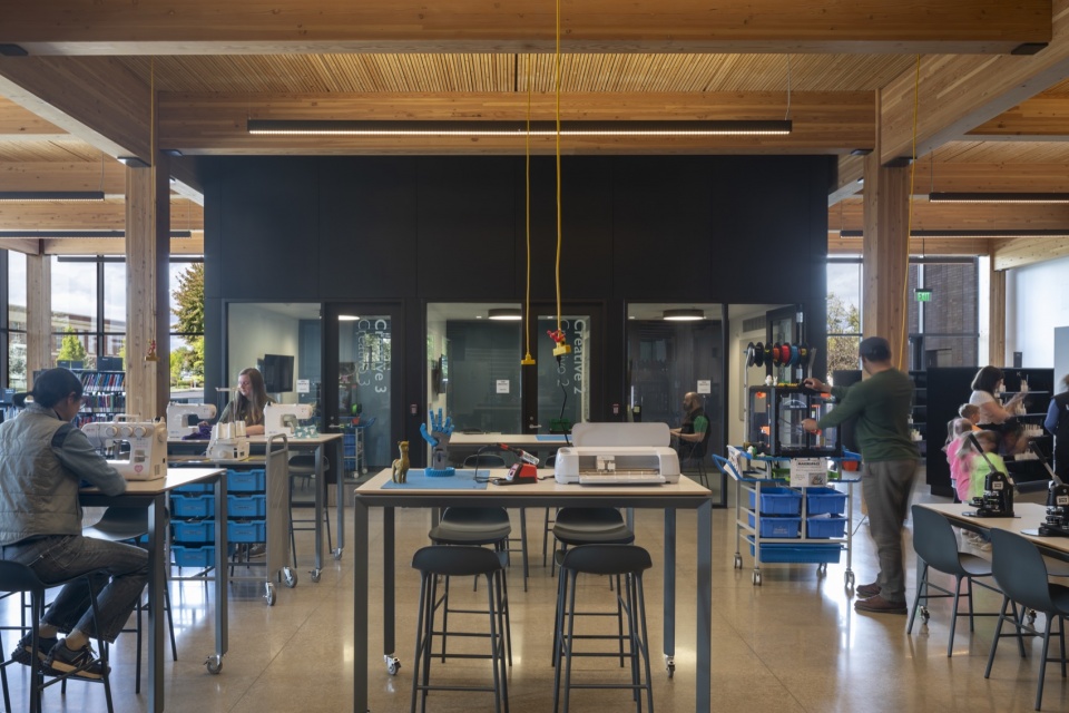 new oregon library by miller hull