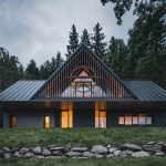 Strážné山间小屋，捷克 / Mimosa Architects