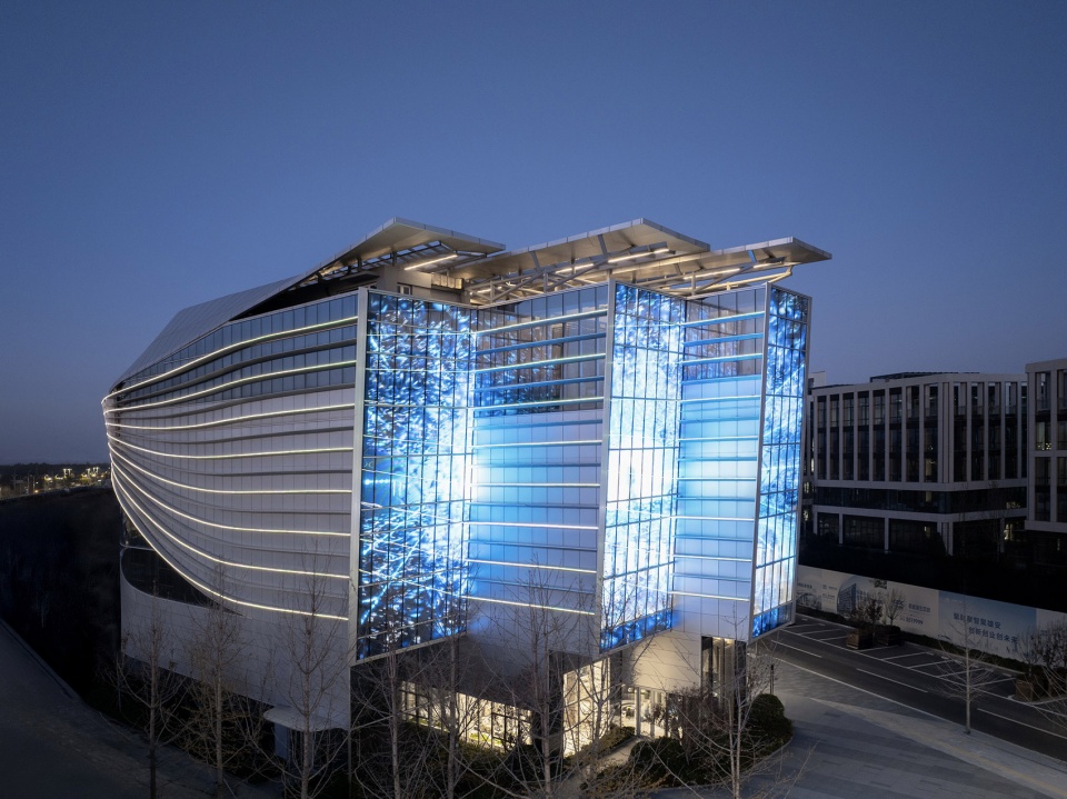 new energy eco city zero carbon exhibition center by wsp