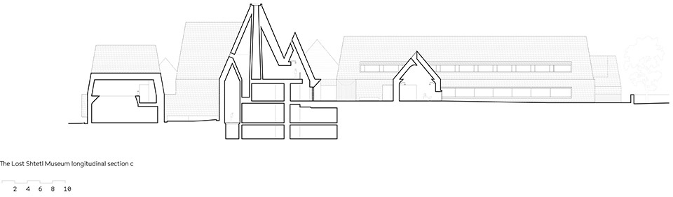 the lost shtetl jewish museum by lahdelma mahlamaki architects