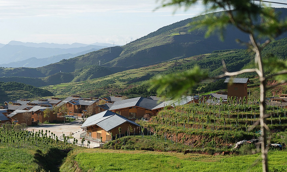 yanmaidi resettlement community by contemplative space architectural design co ltd
