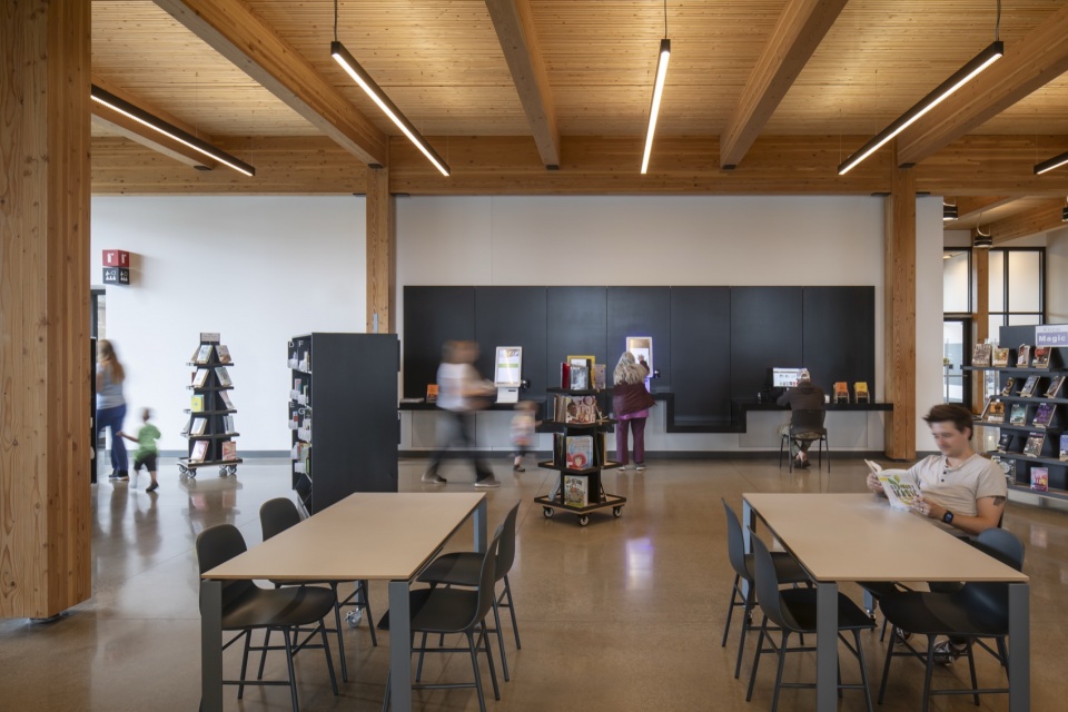 new oregon library by miller hull