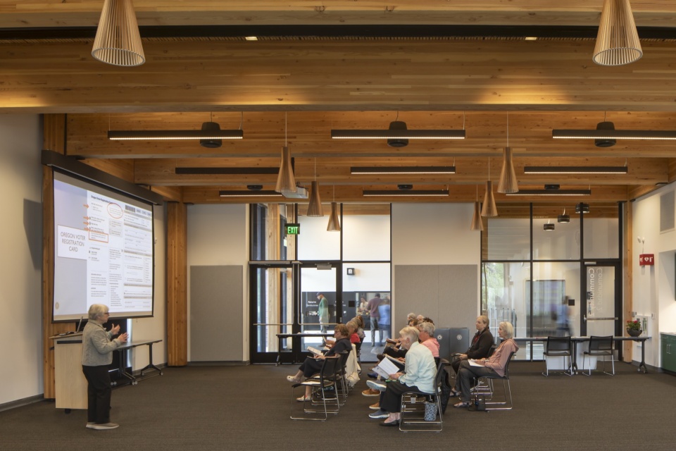 new oregon library by miller hull