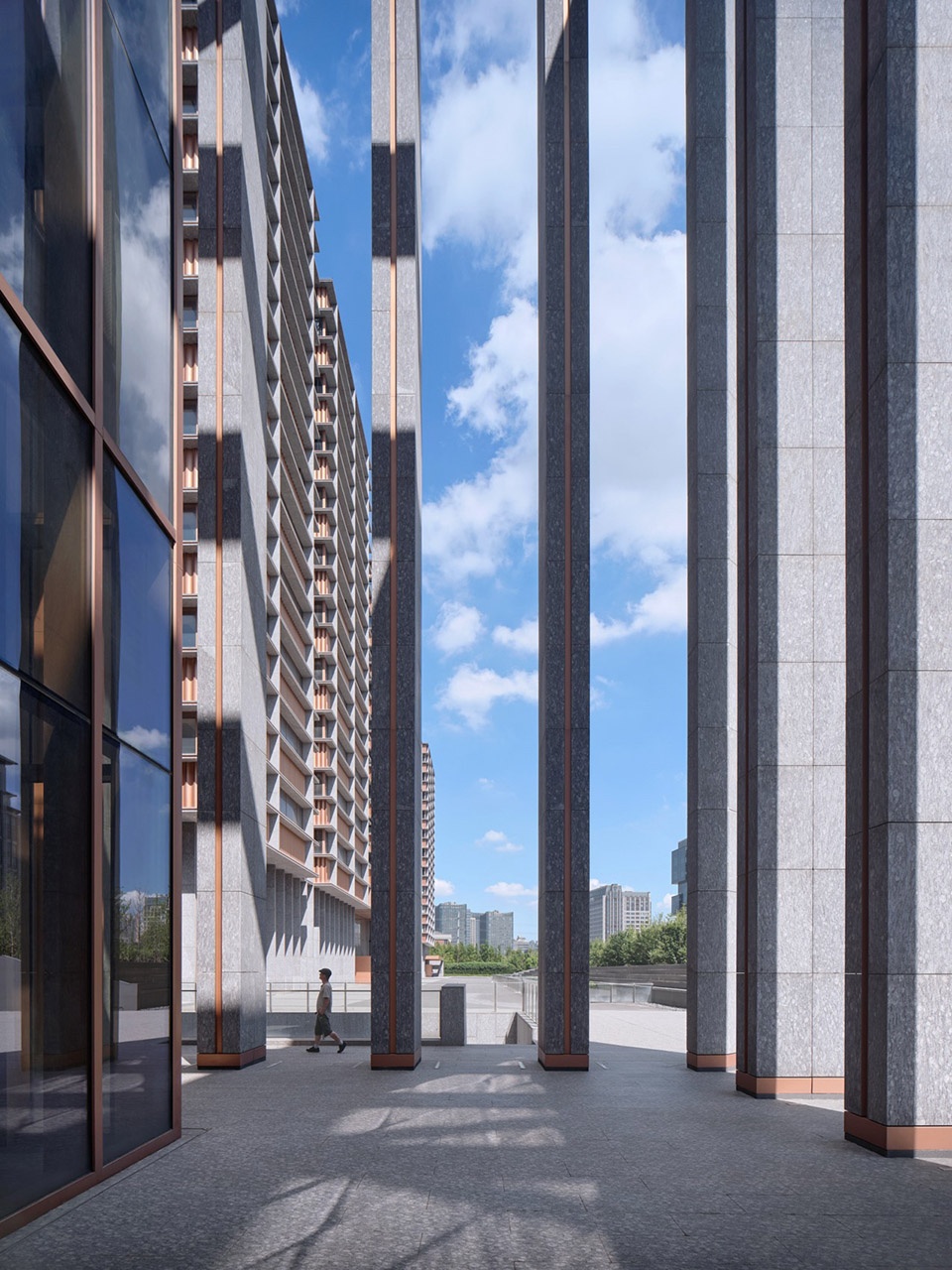 Shanghong Business Center Shanghai Modern Automobile Service Industry Agglomeration Putuo Shanghai by Atelier Z