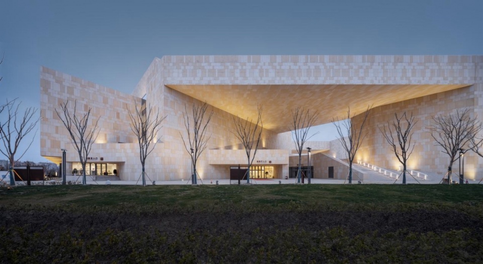 Theater of Haimen Cultural Center by Architects Engineers co ltd of Southeast University