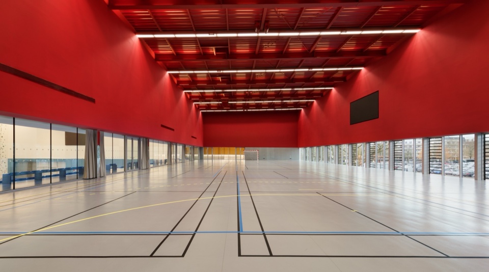 SPOT Multipurpose Sports Centre in Thionville by Dominique Coulon Associes