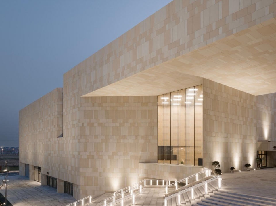 Theater of Haimen Cultural Center by Architects Engineers co ltd of Southeast University