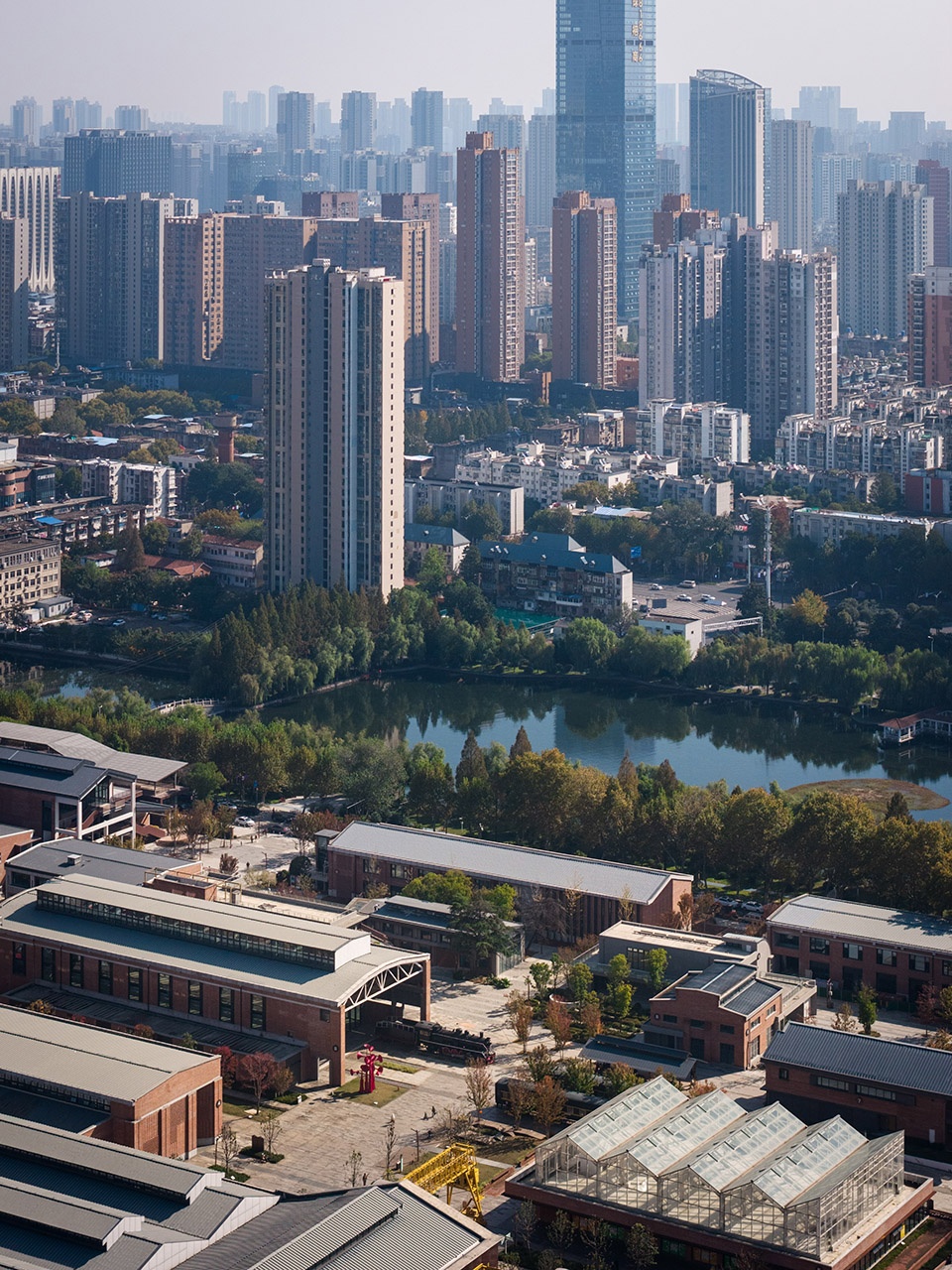 wuhan simeitang railway site cultural park by shuishi